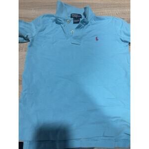 toddler polo ralph lauren Size 5 Light Blue Purple Small Logo
